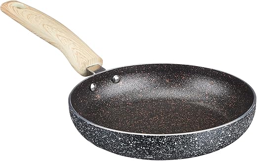 Amazon Brand - Solimo 20cm Non Stick Frying Pan, Induction &amp; Gas PFOA Free