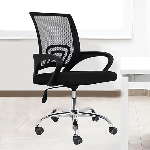 Casa Copenhagen Mesh Mid Back Office/Study/Computer/Revolving/Desk Chair