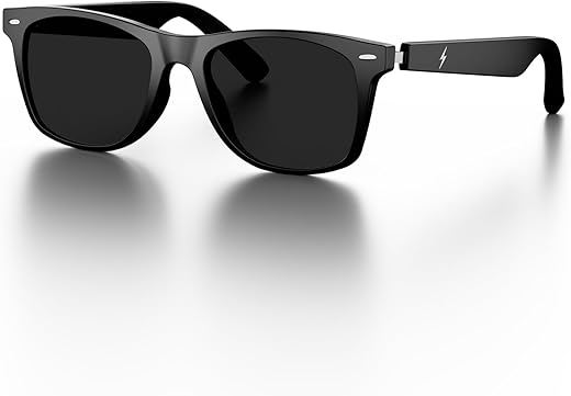Fire-Boltt Fire-Lens Smart Glasses, Bluetooth Calling &amp; Open-Ear Bluetooth Sunglasses with HD Sound &amp; Smart Audio Touch Controls Voice Assistant (Siri/Alexa/Google), Fast Charging for Men &amp; Women