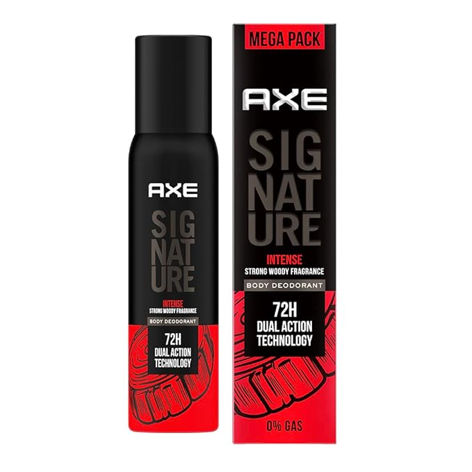AXE Signature Intense Long Lasting No Gas Body Perfume Spray For Men 200 Ml