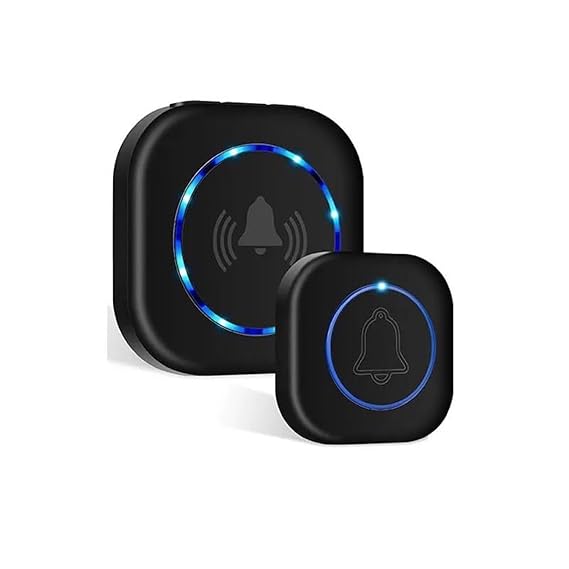 Nikcase 1Y Warranty Wireless Doorbell for Home & Office | Long Range 150m (500ft)