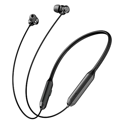 Boat Rockerz Prime 255Z, Spatial Audio,ENx Tech, Dual Pair, 50H Battery, Stream Ad Free Music via App Support, Magnetic Buds, Bluetooth Neckband, Wireless with Mic Earphones (Onyx Black)