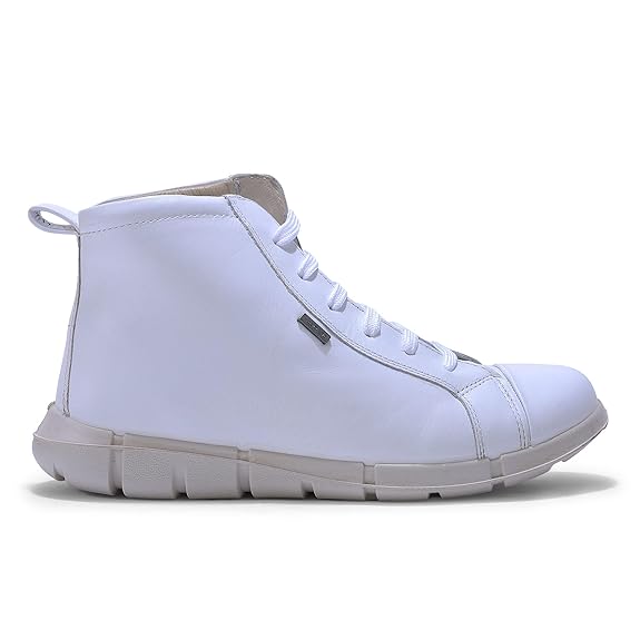 Woodland Women White Sneakers