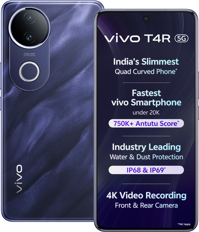VIVO T4R 5G, Twilight Blue (8GB, 256GB)