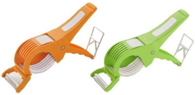 Bluewhale New Deluxe 2 in 1 Vegetable Cutter Peeler Vegetable Chopper Rs.115 – Flipkart