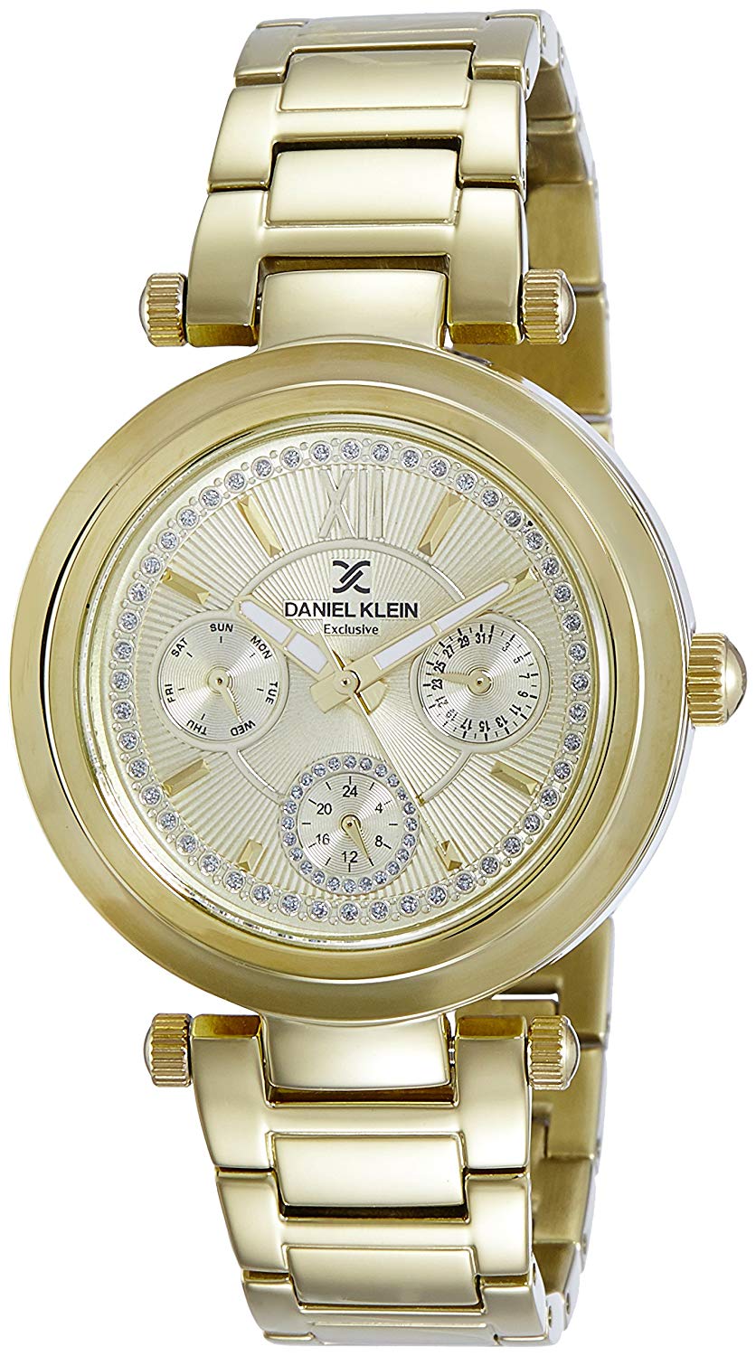 Daniel Klein Analog Gold Dial Women’s Watch – DK10958-5 Rs.999 – Amazon