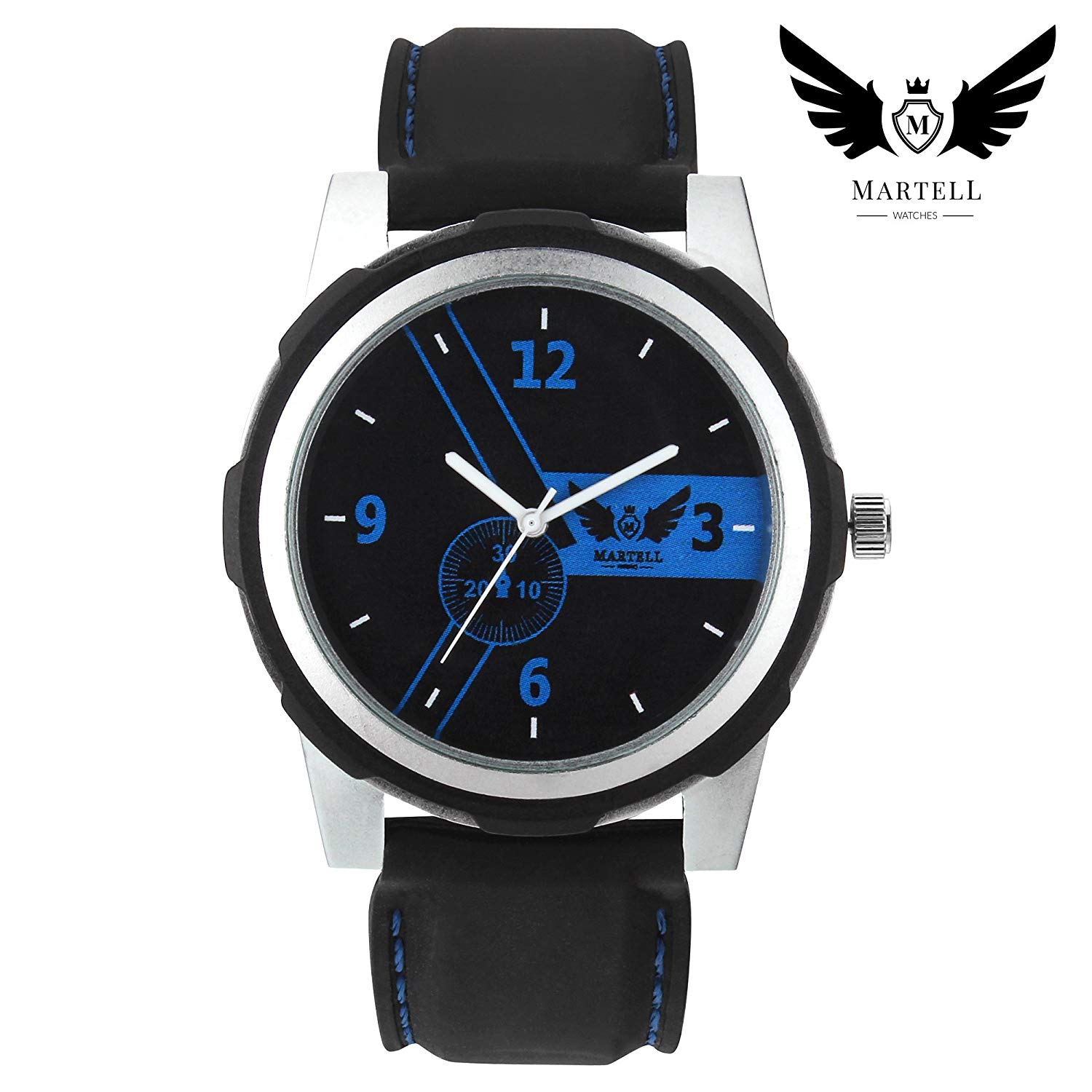 Doran Series Round Black Dial Leather Strap Analog Sports/Stylish Watch Rs.159 – Amazon