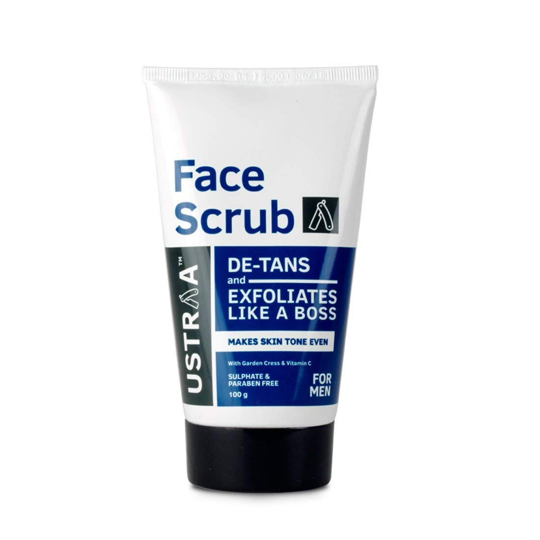 Ustraa Face Scrub De-Tan, 100g Rs.298 – Amazon
