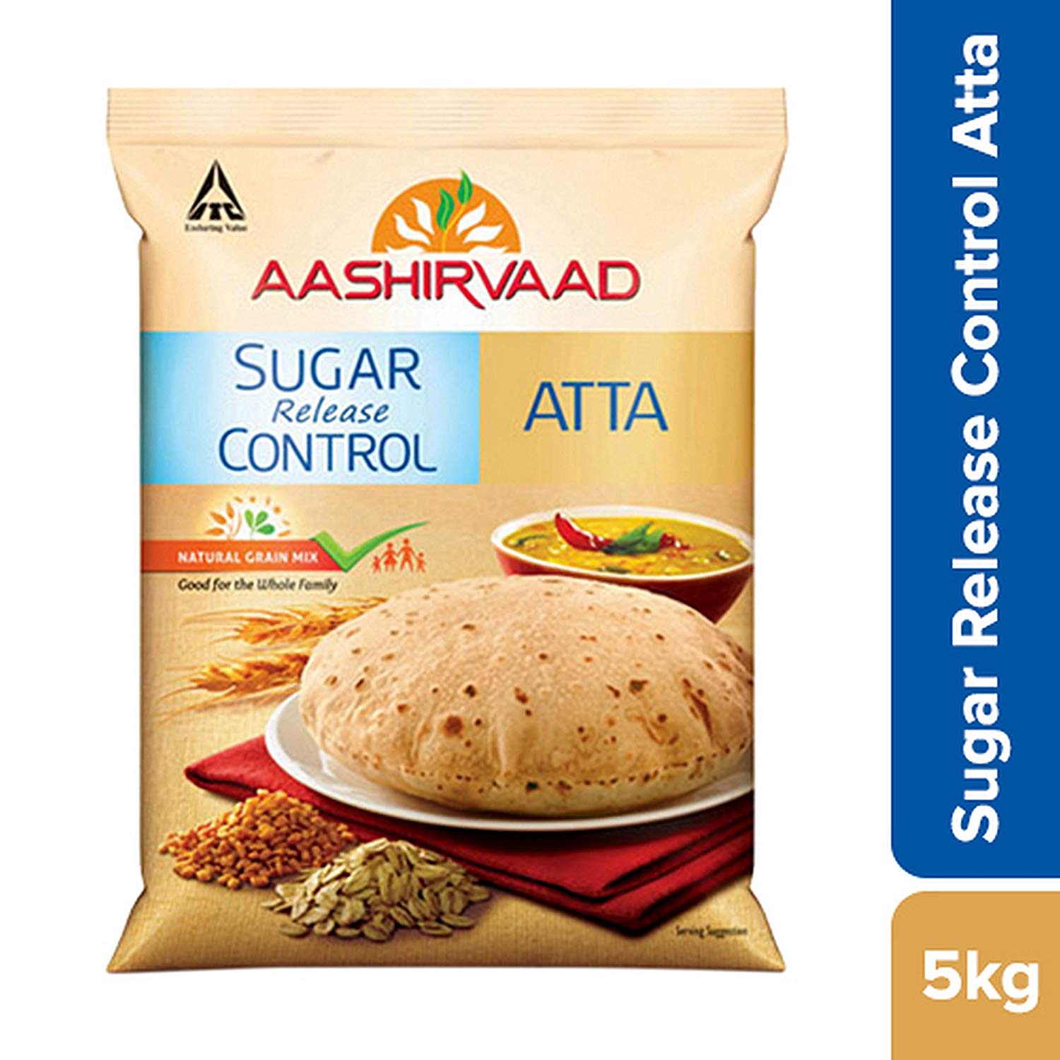 Aashirvaad Sugar Release Control Atta, 5kg at Rs.224 – Amazon