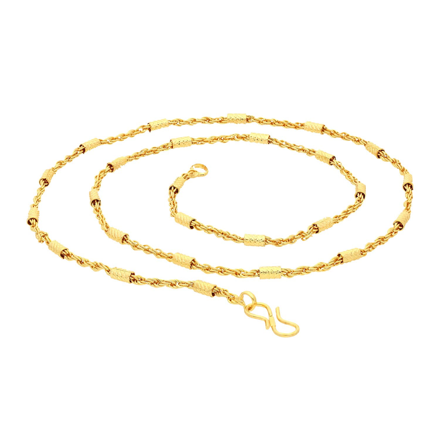Sukkhi Gold Plated Chain for Men (Yellow) (C82237_D1) Rs.159 – Amazon