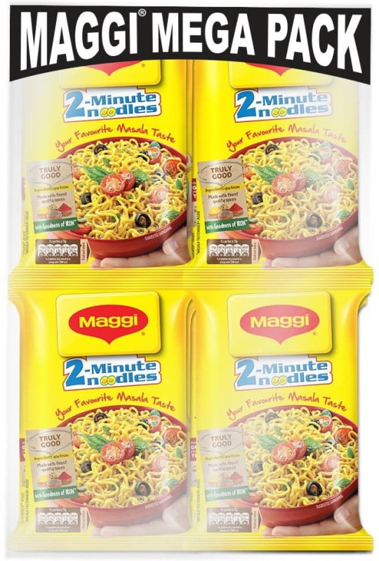 Maggi 2-Minute Special Masala Instant Noodles 840 g  (Vegetarian, Pack of 12)