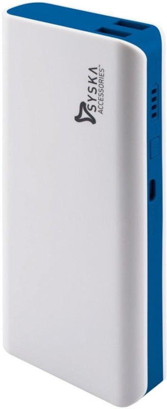 Syska 11000 mAh Power Bank (x-110-bg) Rs.749 – Flipkart