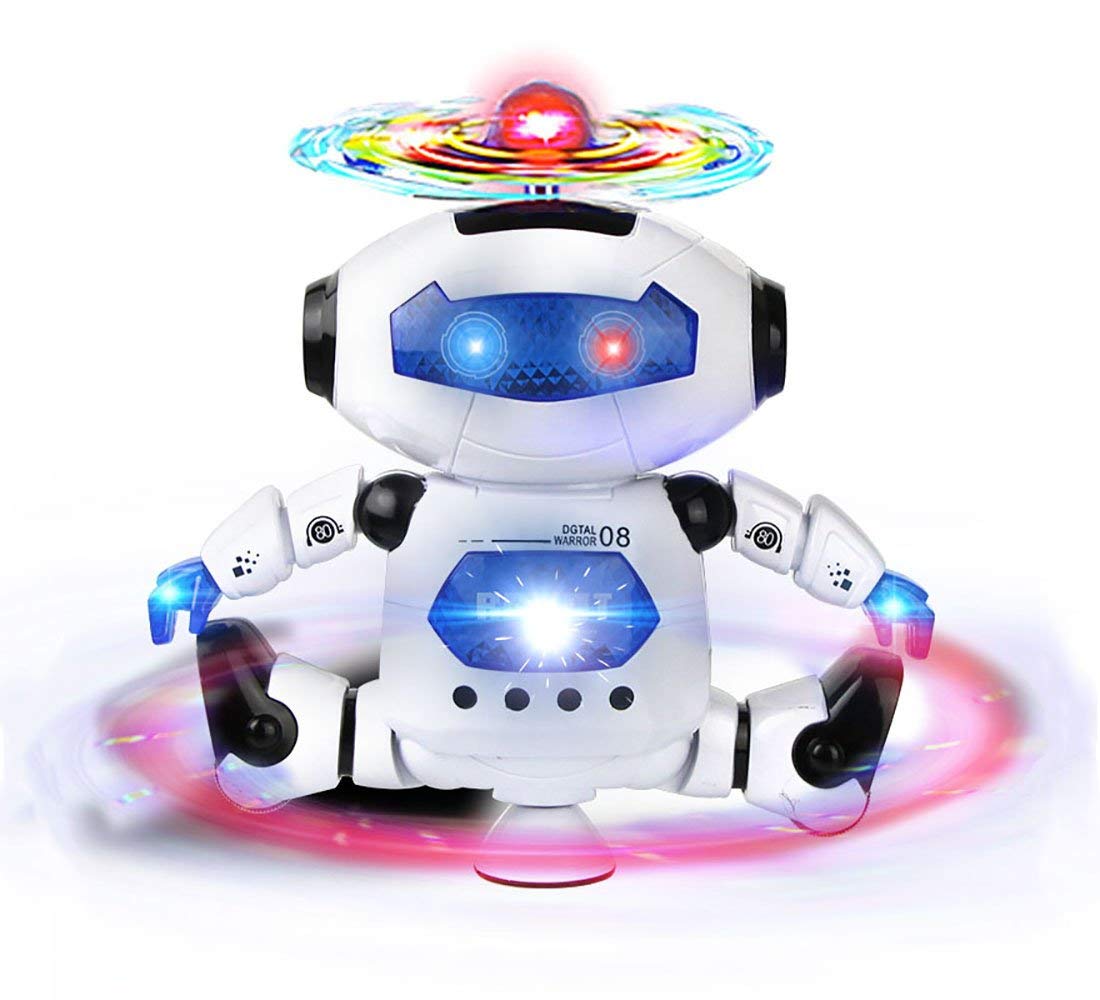 Webby Dancing Robot with 3D Lights and Music Rs.379 – Amazon