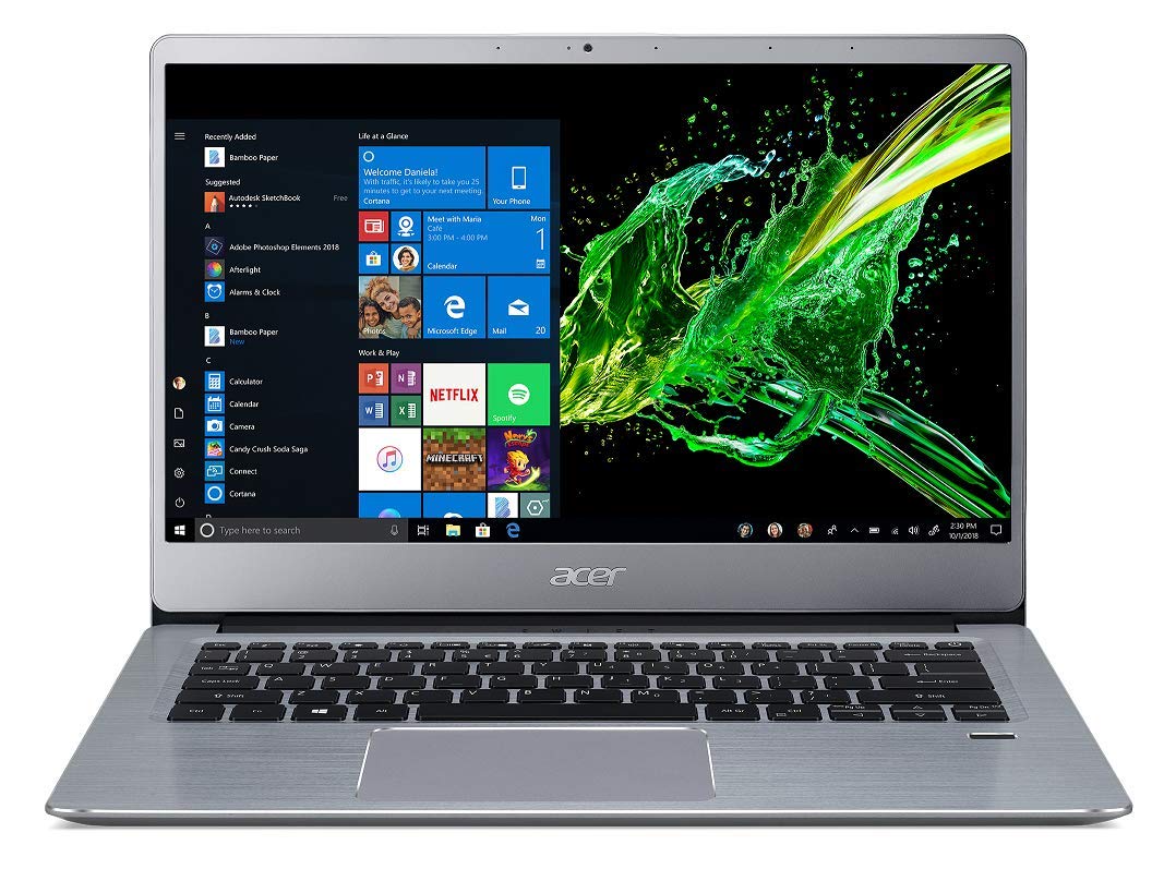 Acer Swift 3 SF314-41 14-inch FHD Thin and Light Notebook (Athlon 300U Dual Core/4GB/1TB HDD/Windows 10 Home (64 bit) Rs.30990