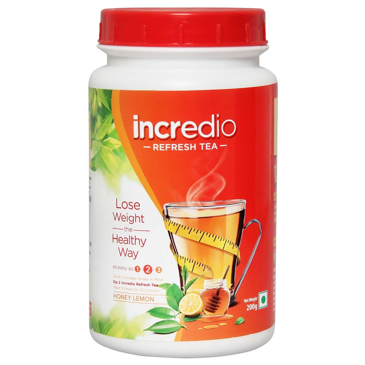 Incredio ReFresh Tea – 200 g (Honey Lemon) Rs.249