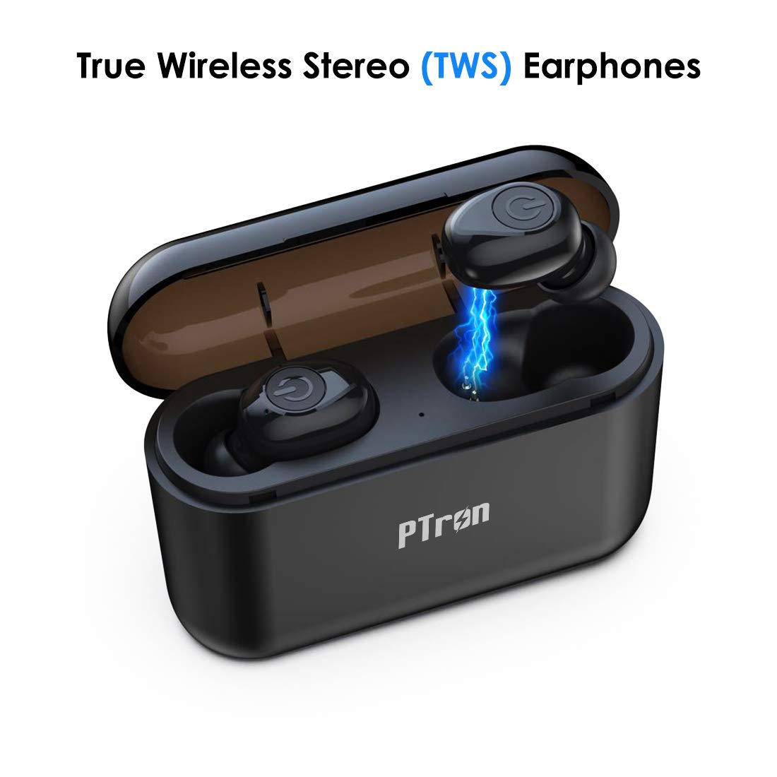 PTron Tango Bluetooth Headphones 5.0 True Wireless Earphones TWS, High Bass Rs.1599