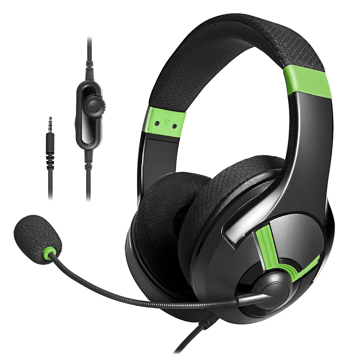AmazonBasics Gaming Headset – Green