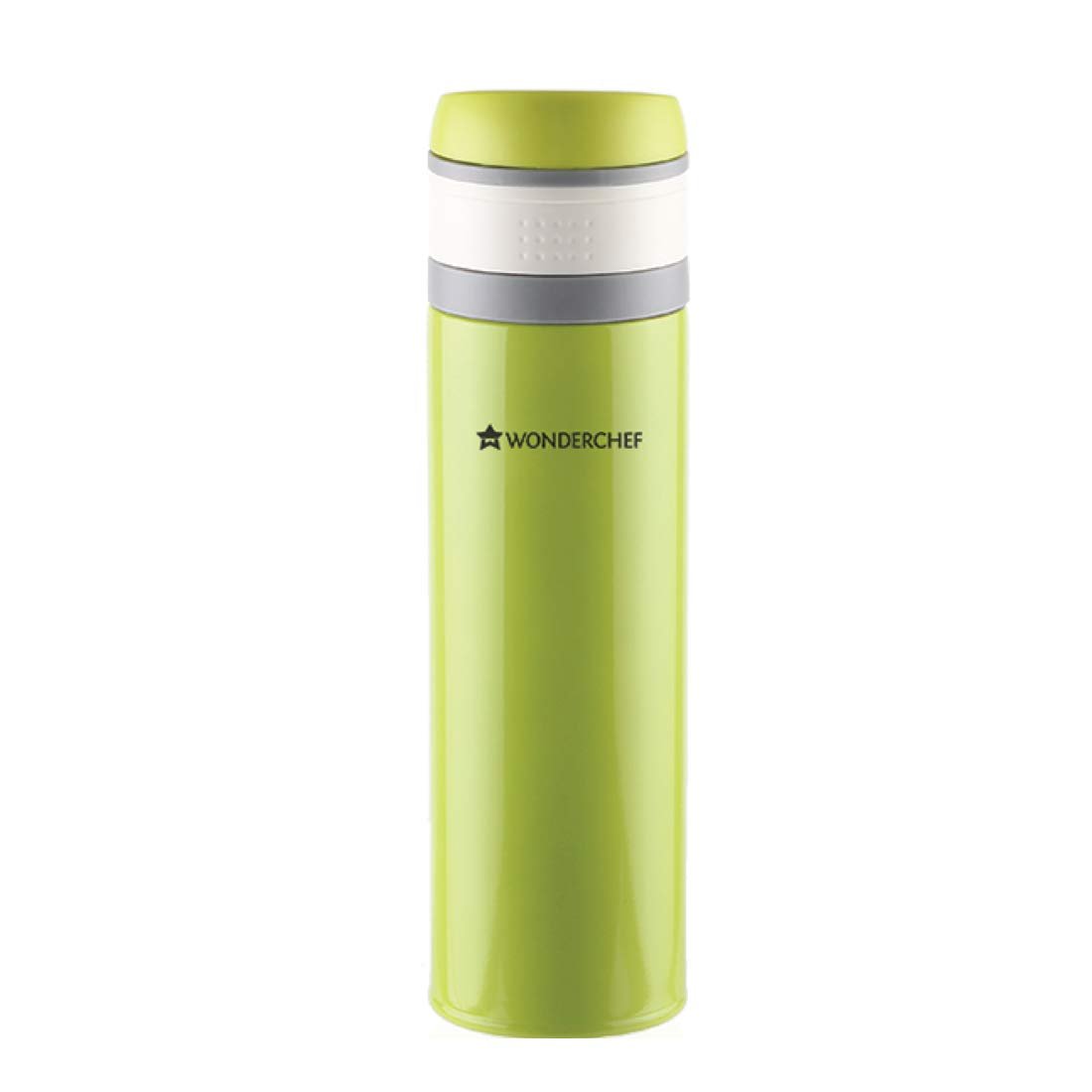 Wonderchef Uni-Bot Stainless Steel Flask, 500 ml (Apple Green)