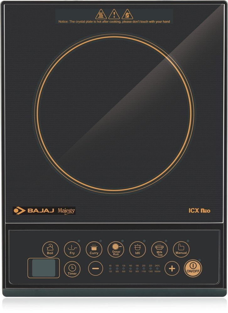 Bajaj Majesty ICX Neo Induction Cooktop (Black)