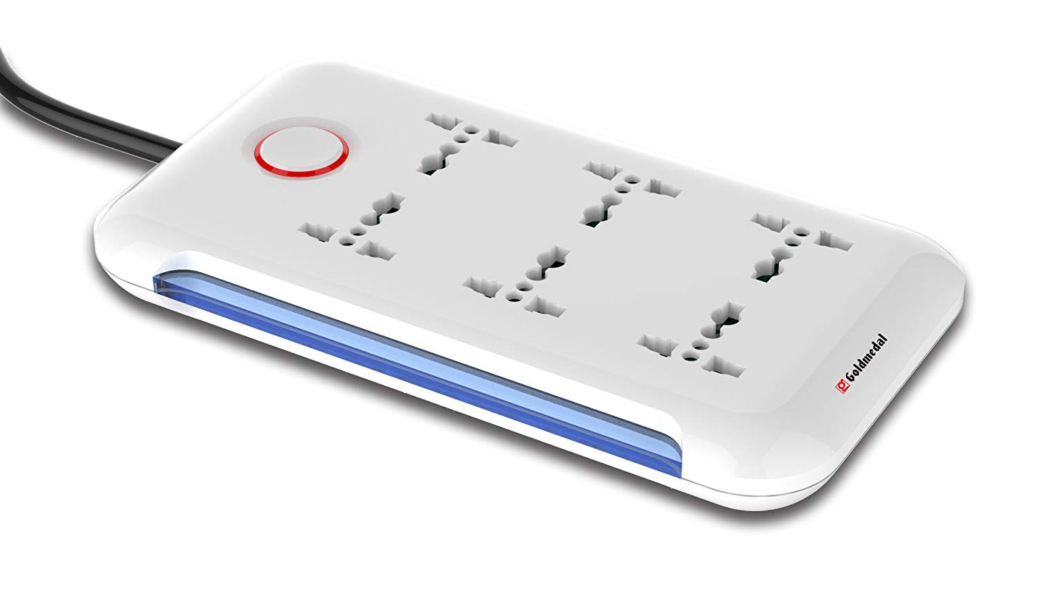 Goldmedal Curve Plus 205101 Plastic 240 i-Strip LED Spike Guard Adaptors (White and Red)