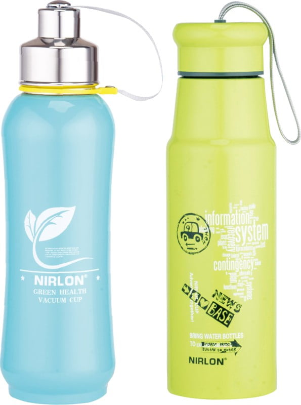NIRLON Probott Bottles 1300 ml Flask  (Pack of 2, Multicolor)