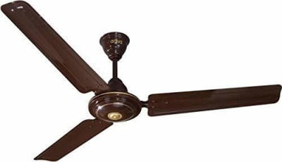 ACTIVA ARA 390 RPM HIGH SPEED 1200 mm Energy Saving 3 Blade Ceiling Fan (BROWN, Pack of 1)