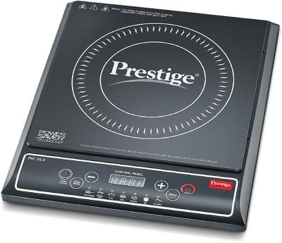 Prestige PIC 25.0 Induction Cooktop (Black, Push Button)