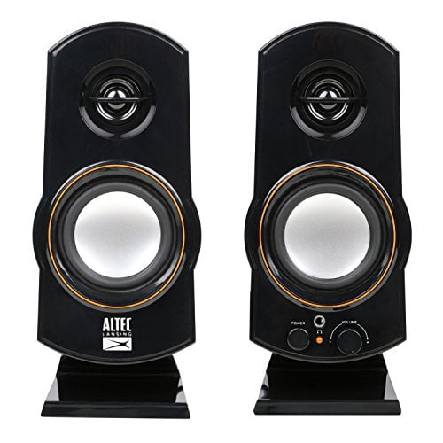 Altec Lansing Zine AL-SND24V2 USB PC Speakers (Black)