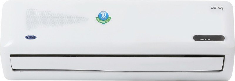 Carrier 1.5 Ton 3 Star BEE Rating 2018 Inverter AC - White(18K ESTER INVERTER - 3 Star/CAI18ES3C8F0, Copper Condenser)