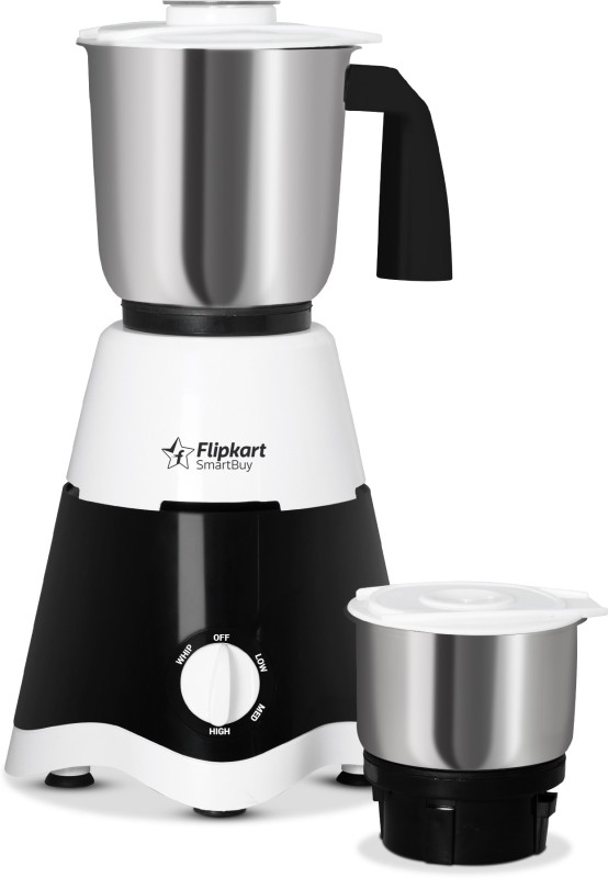 Flipkart SmartBuy PowerChef Pro 500 W Mixer Grinder(Black, White, 2 Jars)