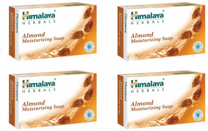 Himalaya Almond & Rose Soap(500 g, Pack of 4)
