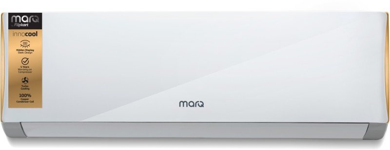 MarQ by Flipkart 1 Ton 2 Star BEE Rating 2018 Split AC - White(FKAC102SFA, Copper Condenser)