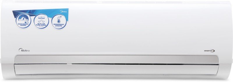 Midea 1.5 Ton 3 Star BEE Rating 2018 Inverter AC - White(18K Santis Pro - MAI18SP3N8F0, Copper Condenser)