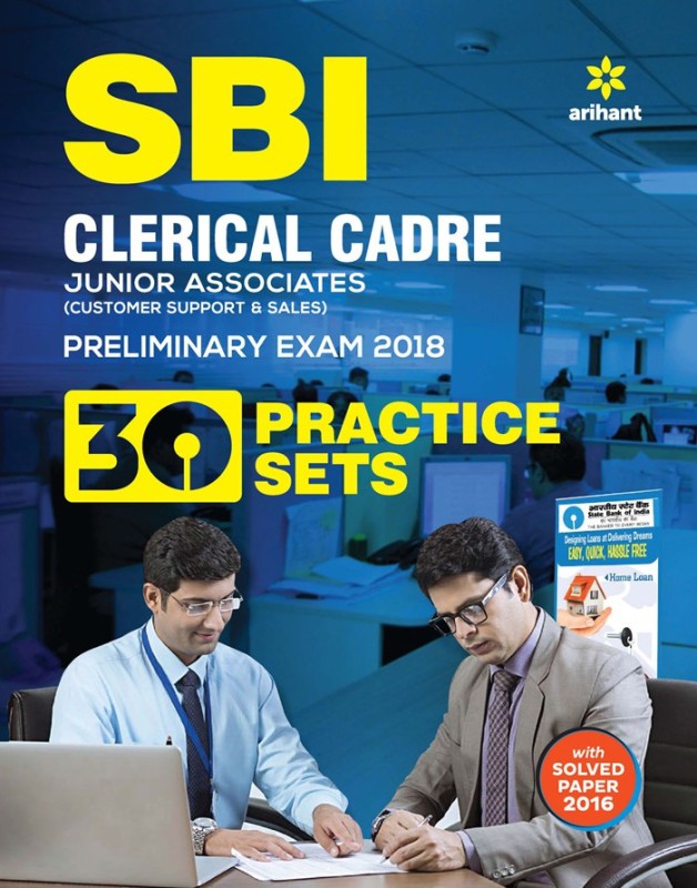 SBI clerical cadre Junior Associate 30 Practice Set Pre Exam 2018(English, Paperback, Arihant Expert)