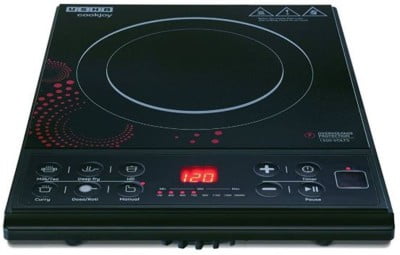 Usha 3616 Induction Cooktop (Black, Push Button)