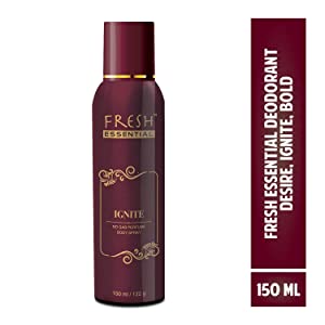 Fresh Essential No Gas Deodorant – Ignite, 150 ml
