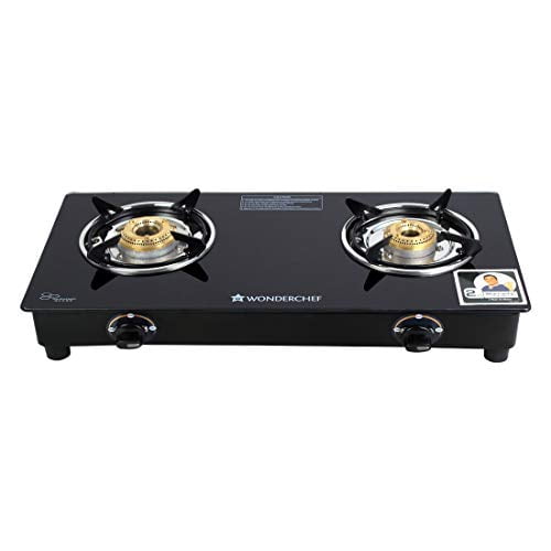 Wonderchef Power 2 Burner Toughened Glass MS Cooktop