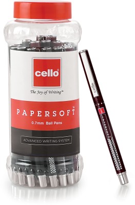 Cello Papersoft Packet Ball Pen  (Pack of 25, Blue)