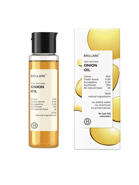 BRILLARE 100% Natural Onion Hair Oil - 100 ml