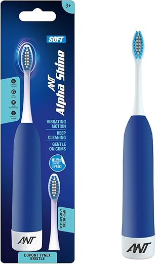 Ant Alpha Shine Electrice Toothbrush - Blue