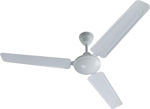 Bajaj Frore 1200 mm (48") stars Rated Ceiling Fans for Home |BEE 1 star Rated Energy Efficient Ceiling Fan |Rust Free Coating for Long Life |High Air Delivery |2-Yr Warranty White