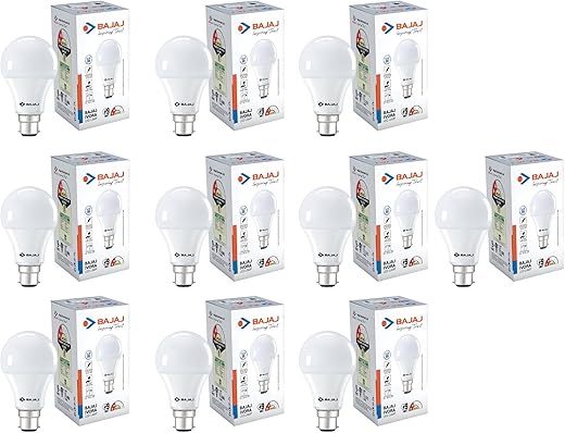 Bajaj Ivora HB LED LAMP 9W CDL B22 (Pack of 10)