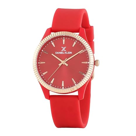 DANIEL KLEIN Analogue Red Dial Men's Watch-DK.1.12767-7