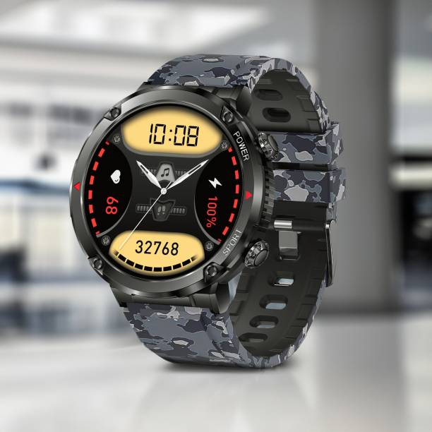 Fire-Boltt Sphere 40.6mm (1.6) Sporty Rugged Smartwatch Metal Body Shock Proof, 600 mAh Smartwatch