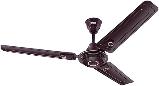 Hindware Smart Appliances Caeli Brown stars rated Ceiling Fan 1200MM 425 RPM Energy Efficient Silent Air Delivery Fan for Home comes with 52 W copper motor and aerodynamic blades, 1 star