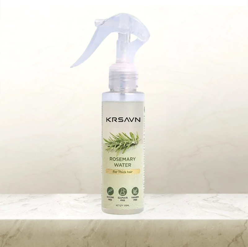 KRSAVN Organic Rosemary Water Mist/Spray/Toner For Hair Growth(100 ml)