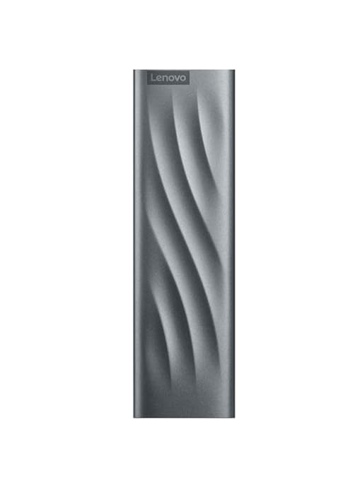 Lenovo PS8 Portable SSD - 1TB, R 1050 MB/s, W 1000 MB/s| USB-C Universal Compatibility | Windows, MacOS & Android |for Creators, Students & Gamers| External SSD| Aluminium Body, Grey| 3 Year Warranty