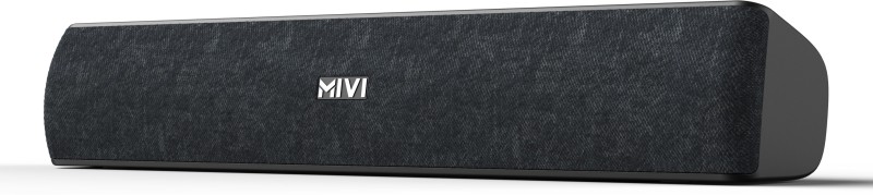 Mivi Fort S16 Soundbar with 2 full range drivers, Made in India 16 W Bluetooth Soundbar(Black, 2.0 Channel)