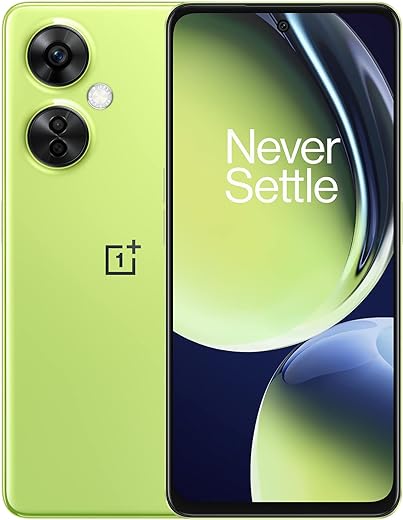 OnePlus Nord CE 3 Lite 5G (Pastel Lime, 8GB RAM, 128GB Storage)