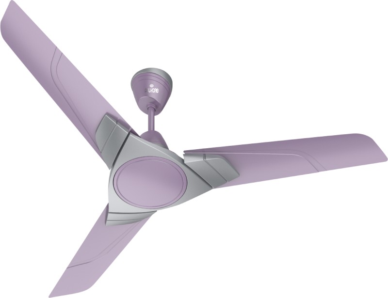 Polycab AEREO PLUS 1 STAR 1 Star 1200 mm 3 Blade Ceiling Fan(STAR LILAC - SILVER, Pack of 1)